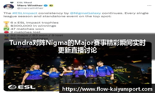 Tundra对阵Nigma的Major赛事精彩瞬间实时更新直播讨论