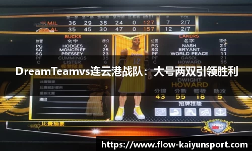 DreamTeamvs连云港战队:大号两双引领胜利